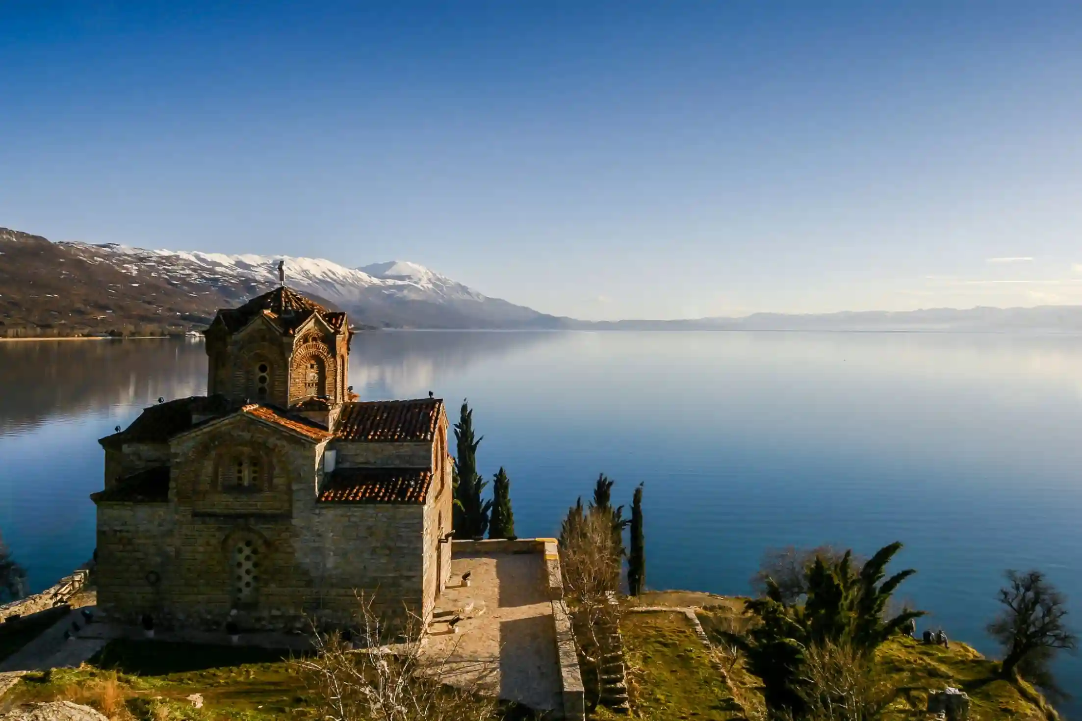 Ohrid, Kirche Kaneo.