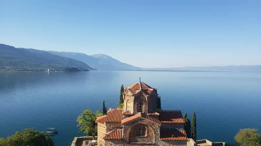 Ohridsee, Mazedonien.