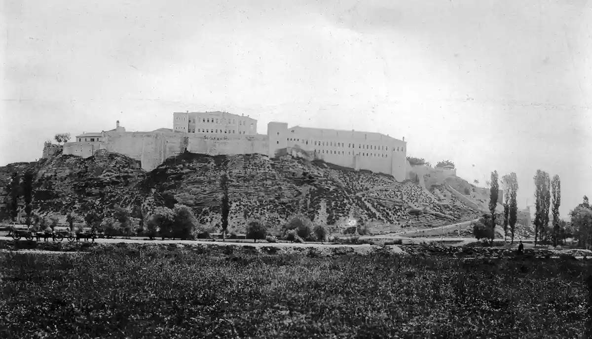 Festung Kale in Skopje, 1914.