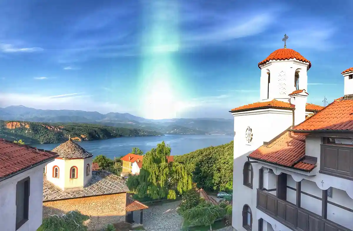 Kloster Rajčica, Debar, Mazedonien.